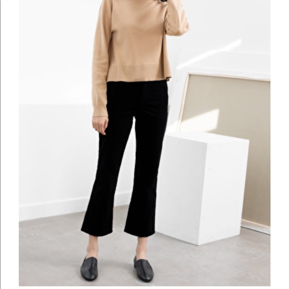 Kick Flare Corduroy Pants